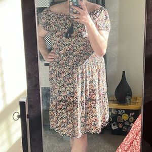 Casual Summer Floral Dress